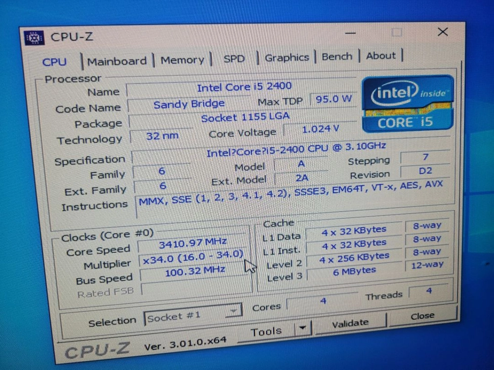 인텔 2세대 4세대 cpu 팝니다 이미지