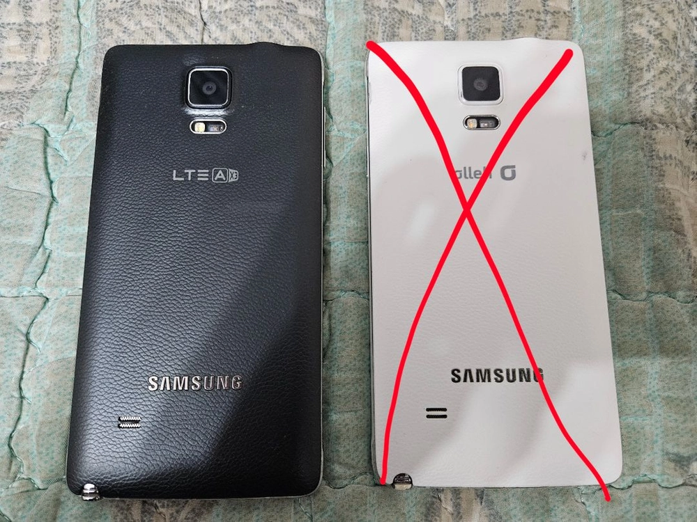 갤럭시 노트4 32GB 화이트, 블랙 SKT KT LGU+ 3사호환 음악감상용 MP3 업무용 소장용 중고폰 공기계 이미지