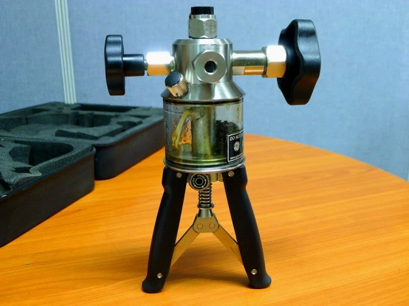 Druck PV212 유압펌프, HK1-PV212 고압호스, hydraulic hand pump GEDRUCK 중고 이미지