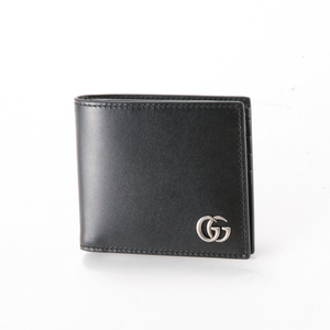 GUCCI 428726 0YK0N 1000 (블랙) / 남자반지갑 마몬트 은장 GG 로고 반지갑 이미지
