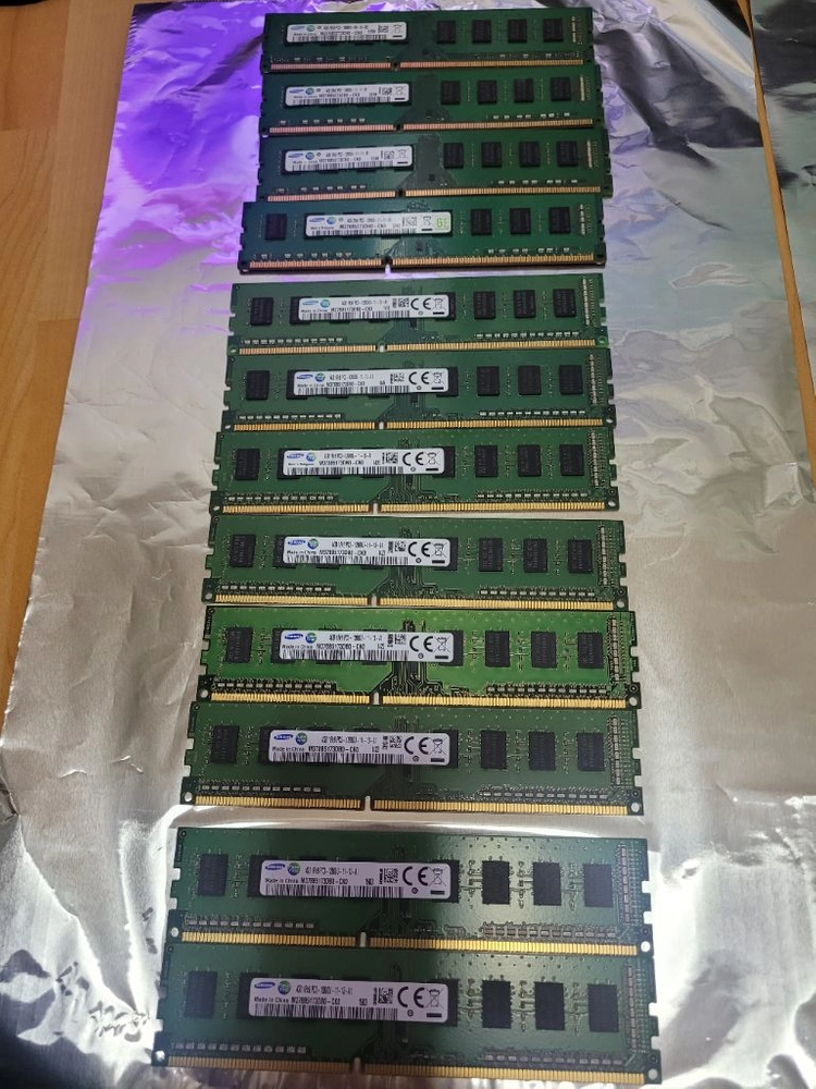 ddr3 램 삼성 하이닉스등 4g 짜리만 팝니다 이미지