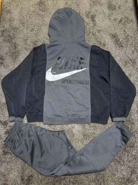 [100/29~31]NIKE NSW 후드 BRS 아이언 그레이 셋트 이미지