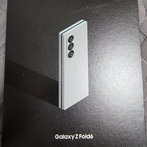 삼성 갤럭시 Z 폴드6 자급제 실버 256GB 싸게 올립니당 이미지