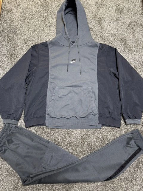 [100/29~31]NIKE NSW 후드 BRS 아이언 그레이 셋트 이미지