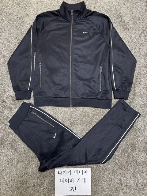 [M(100)/S(29~31] NIKEXSSENSE Black Authentics Track Jacket, Pant 이미지