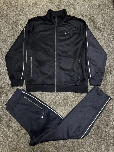 [M(100)/S(29~31] NIKEXSSENSE Black Authentics Track Jacket, Pant 이미지