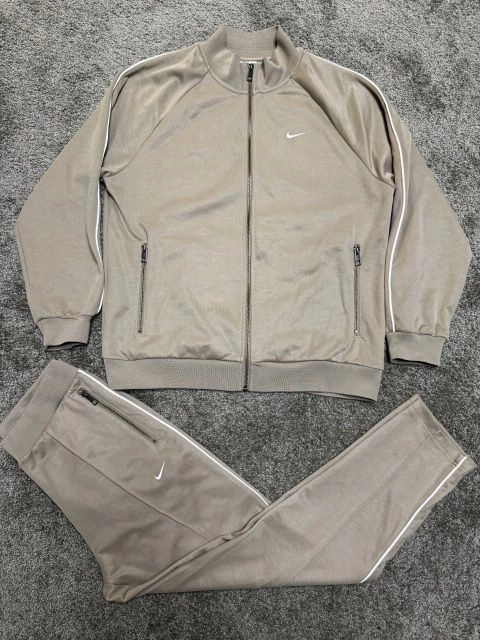 [M(100)/S(29~31] NIKEXSSENSE Khaki Authentics Track Jacket, Pant 이미지