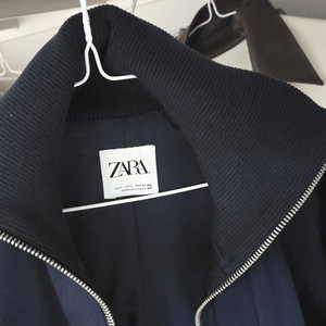ZARA 네이비 블루종 자켓 L 이미지