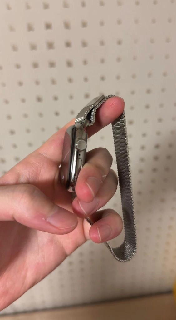 애플워치 11 네츄럴 티타늄 42mm+밀레니즈루프 이미지