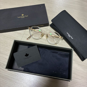 로렌스폴 안경 금테 하금테 이미지