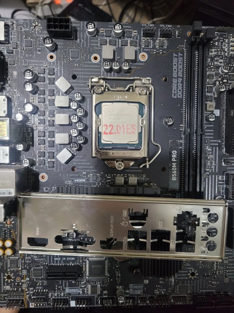 i5 10500+ b560m pro cpu 메인보드 세트 | 중고나라 - 안심되는 중고거래