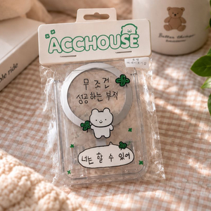 ACCHOUSE 맥세이프 투명 스마트폰 카드 케이스 이미지