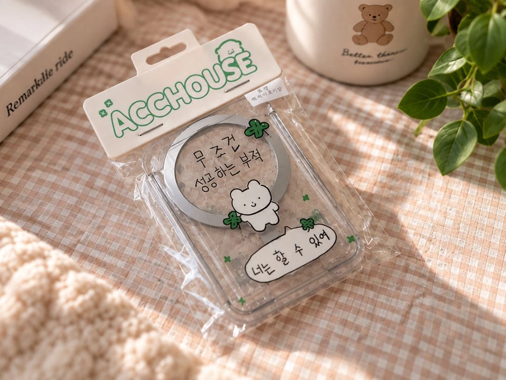 ACCHOUSE 맥세이프 투명 스마트폰 카드 케이스 이미지