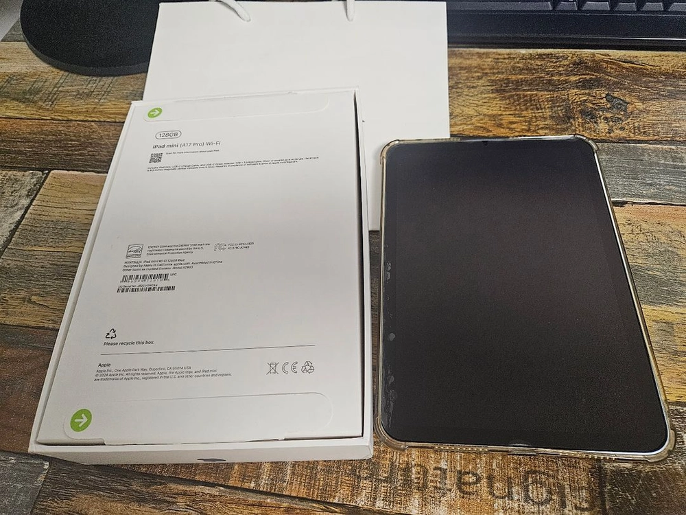 아이패드 미니 7 블루 128G wifi 미국판 이미지