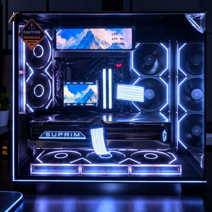 라이젠9 9950X3D 96GB RTX5090 슈프림 최고급PC 이미지