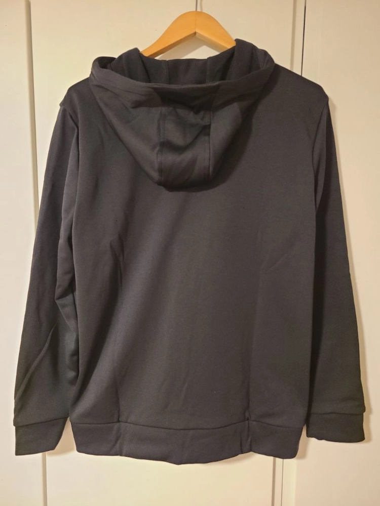 언더아머 Armour Fleece 블랙 후드집업 XL (새상품) 이미지