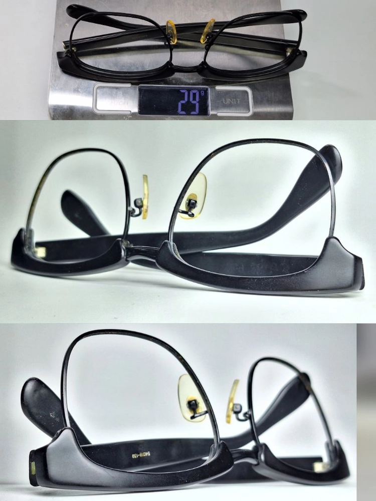 일광당 Ikkodo 안경테 안경 54mm 하금테 레어 일본 빈티지 레트로 클래식 Y2K 아메카지 패션 수입 복고 이미지