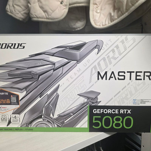 AORUS RTX 5080 MASTER 수율최상급 이미지