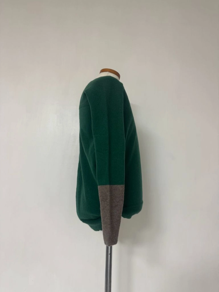 빈트지 정품 시스템 그린 배색 90-S,M 이미지
