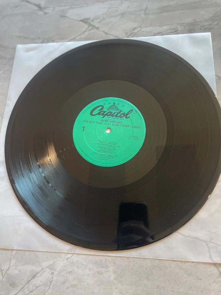 Gene vincent 진 빈센트 LP 엘피 이미지