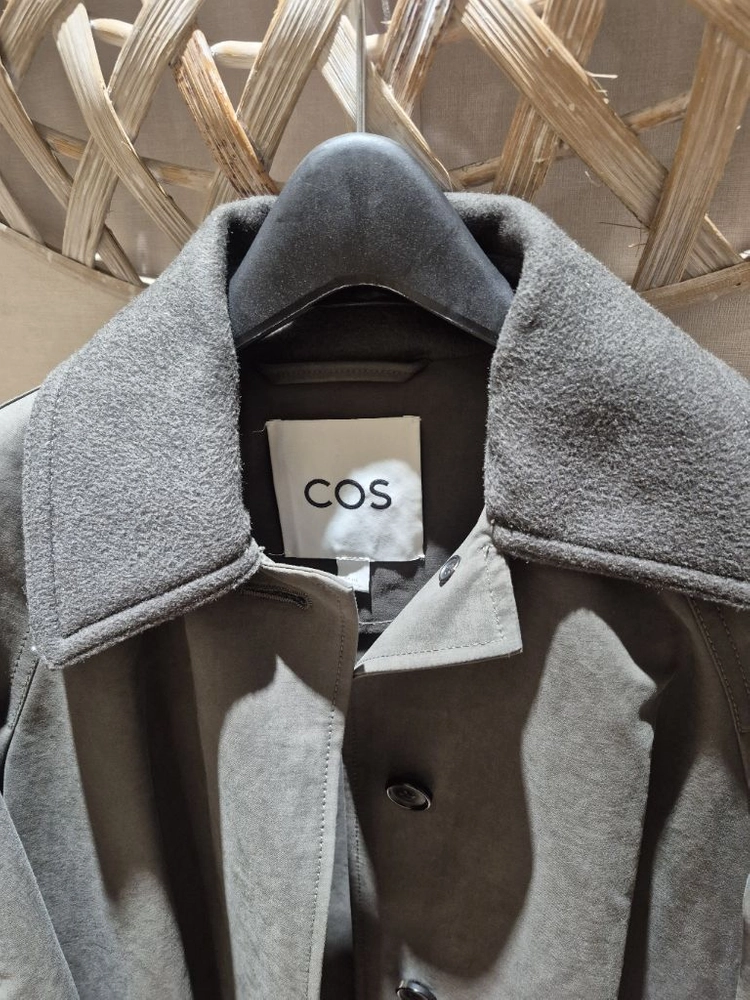 COS 울 트리밍 카 코트 XXS 이미지