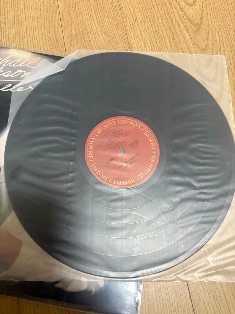 마이클 잭슨 스릴러 LP 앨범 이미지