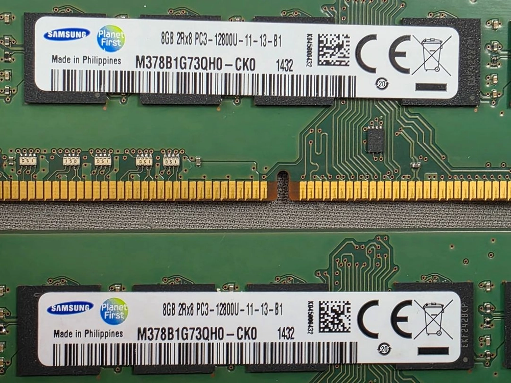 삼성 DDR3 1600 8GB 2개 일괓 이미지