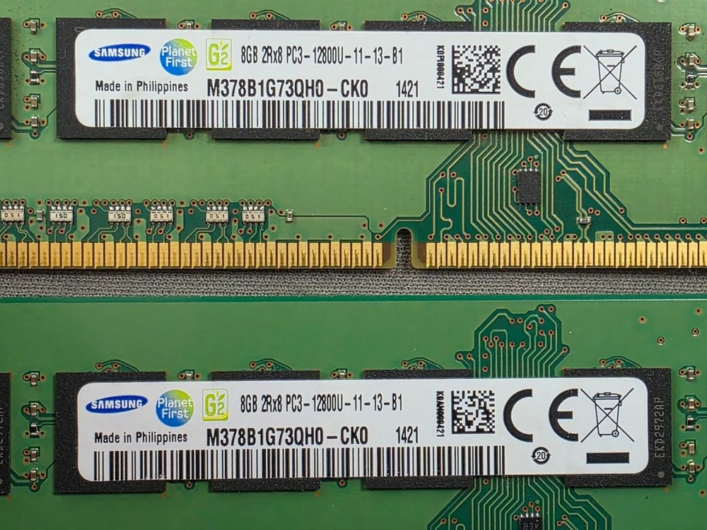 삼성 DDR3 1600 8GB 2개 일괓 이미지