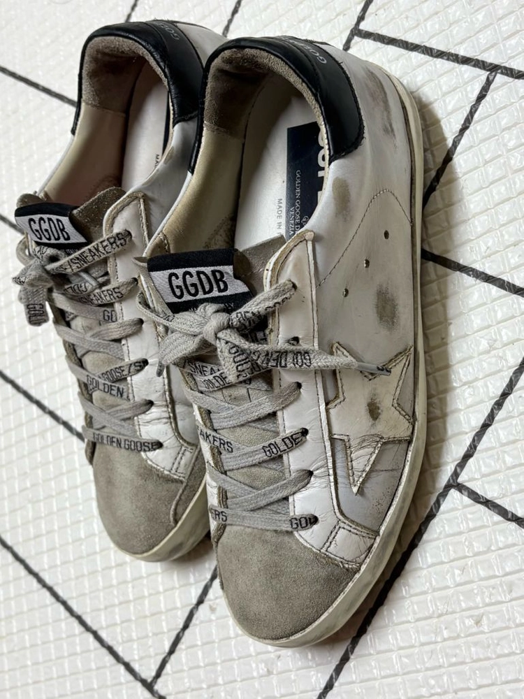 골든구스 라이트 그레이 스나커즈 36사이즈 이미지