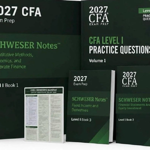2027 cfa 레벨1 슈웨이저+합격코치+각종문제 이미지