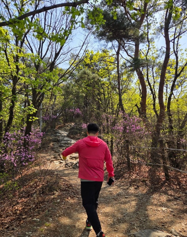 나이키 윈드러너 리펠 러닝 바람막이 자켓 핫핑크 L100사이즈 이미지