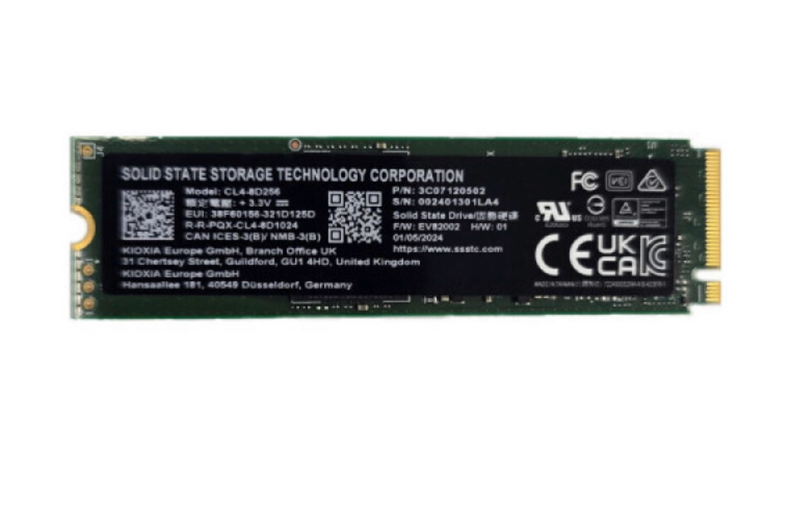 키옥시아 KIOXIA GEN4 CL4-8D NVME SSD 256GB 윈도우11 이미지