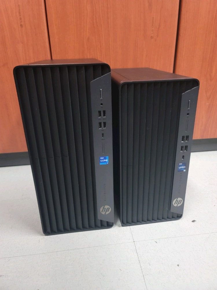 HP EliteDesk 800 G8 G9 데스크탑 컴퓨터 인텔 i7 11세대 12세대 LG전자 27인치 모니터 - 안심되는 중고거래