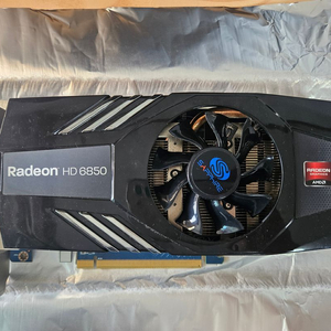 사파이어 라데온 HD 6850 D5 1GB 그래픽카드 이미지