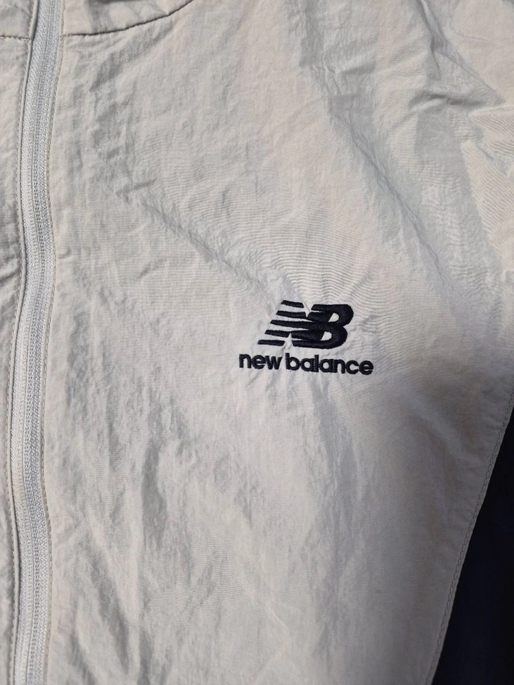뉴발란스(NEW BALANCE) UNI N플라잉 반팔 아노락 바람막이 자켓 사이즈100L 이미지