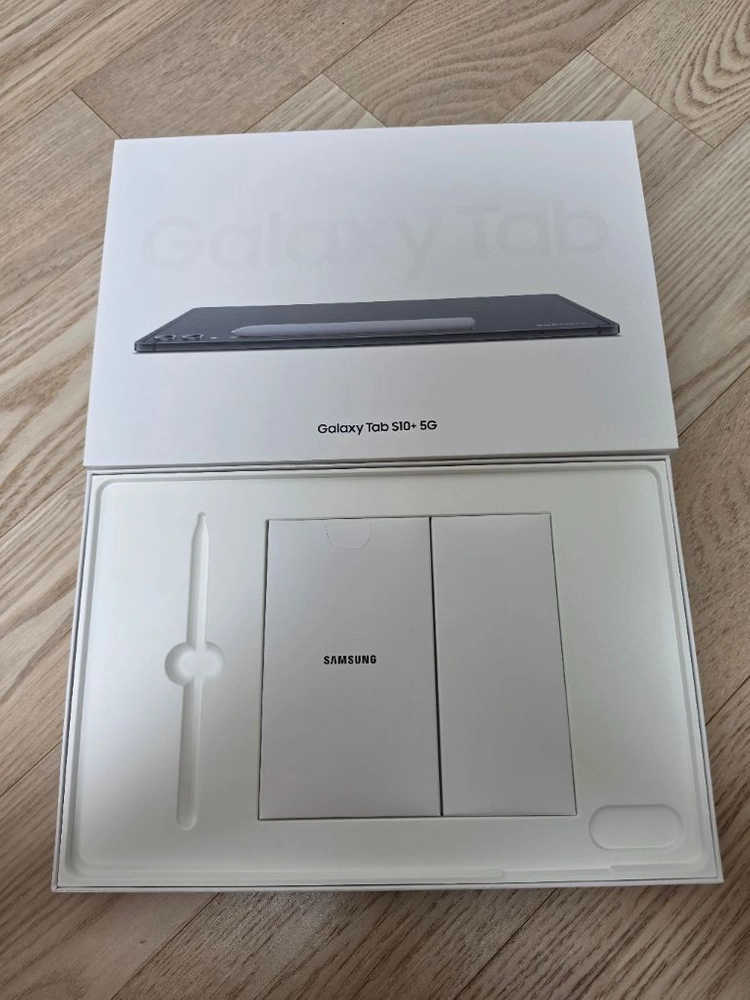 갤럭시탭 s10플러스 5g 256gb, 정품 키보드케이스, 스마트뷰케이스 포함 이미지
