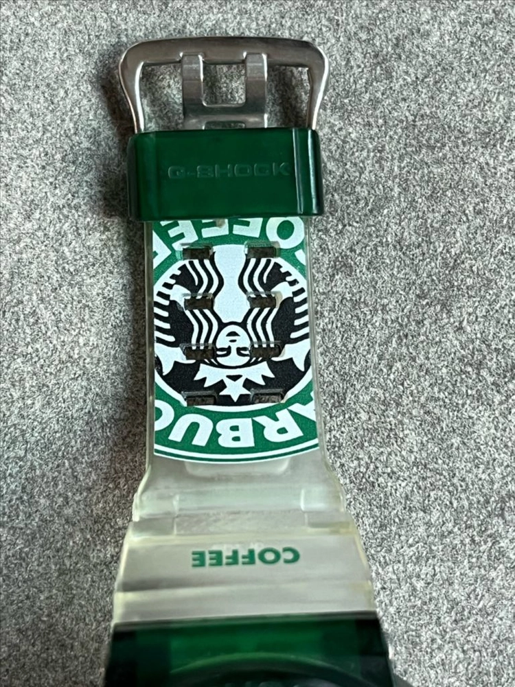 지샥 GW-9400-1 레인지맨 구냥이 정번 스타벅스 커스텀 이미지