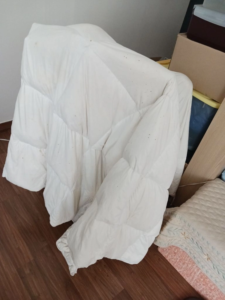 구스 거위 이불...전문점 세탁했어요 이미지