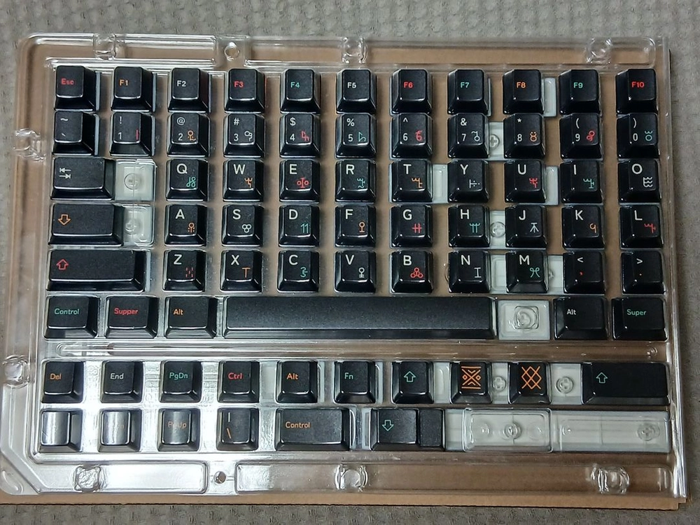 일당오 아프리칸 키캡 (GMK Tribal 테마) 판매 이미지