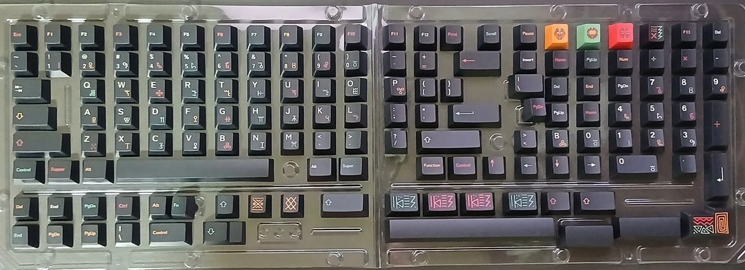 일당오 아프리칸 키캡 (GMK Tribal 테마) 판매 이미지