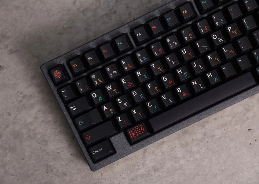 일당오 아프리칸 키캡 (GMK Tribal 테마) 판매 이미지