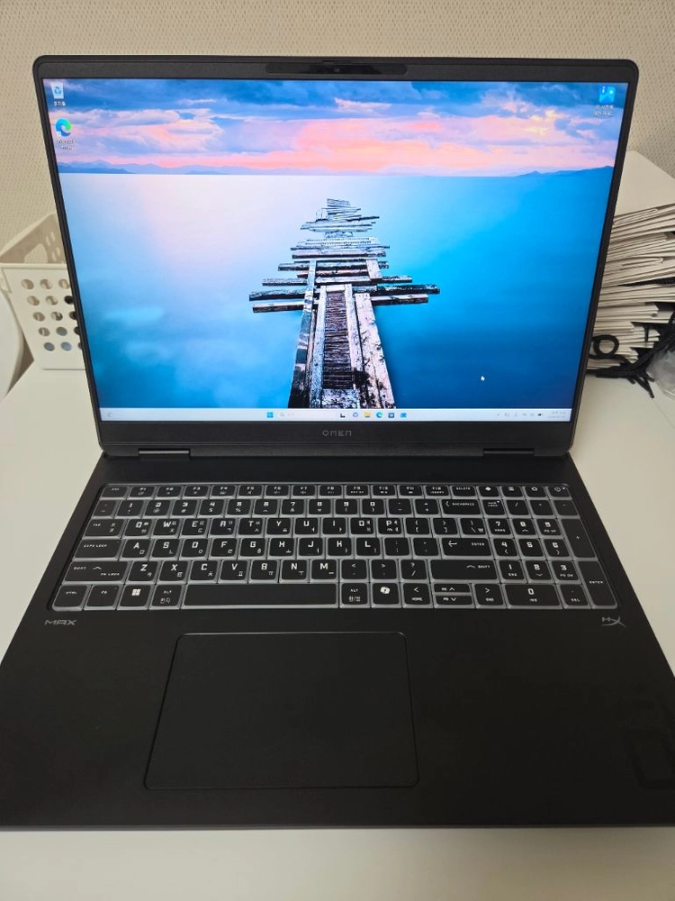 HP 오멘 맥스 (HX375 / RTX5080 / 32GB / 1TB) 게이밍 노트북 *2주전 구매* 이미지