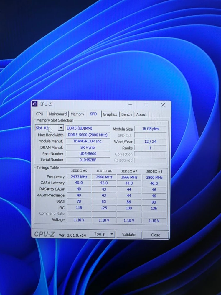 팀그룹 DDR5 PC5-44800 CL46 Elite 아인스 이미지