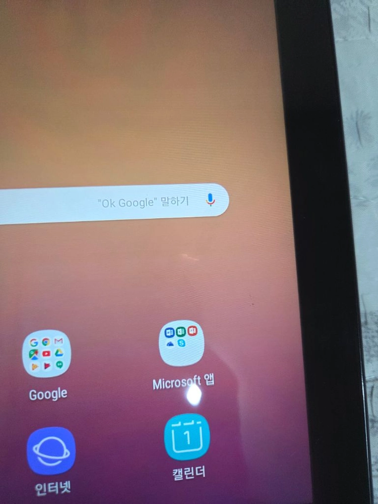 갤럭시탭 어드밴스드2 sm-t583 부품용 팝니다 이미지