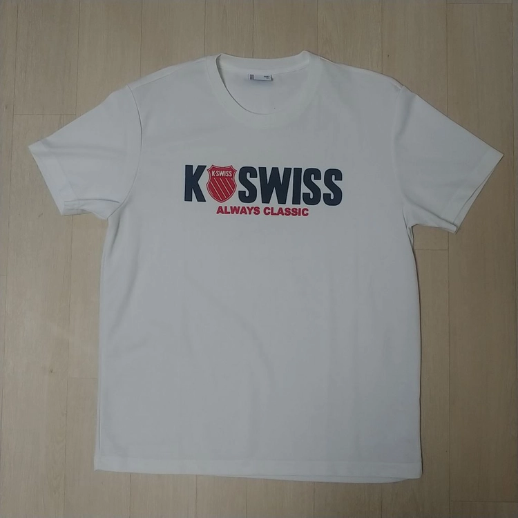 K-SWISS 티셔츠반팔티라운드티 등산복골프복조깅런닝마라톤배드민턴테니스탁구헬스기능성소재 나이키아디다스푸마폴로버버리아 이미지