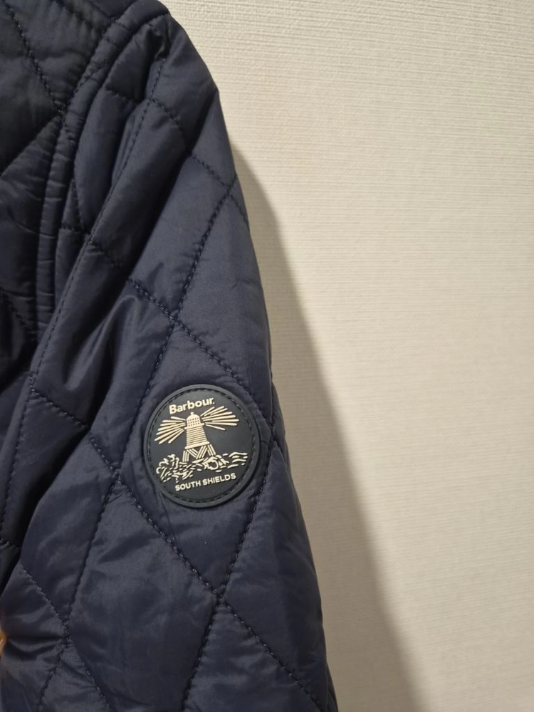 바버 Barbour 여성 퀼팅 자켓 네이비 UK10 55~66 고급라인 이미지