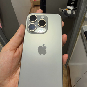 아이폰 15 프로 화이트티타늄 256GB 이미지