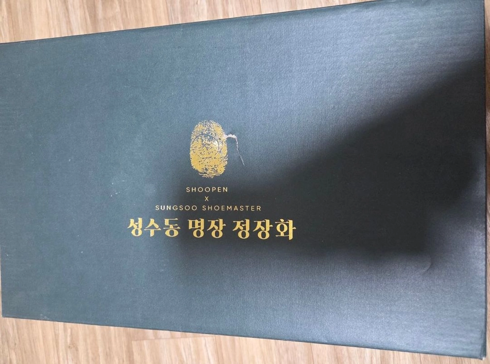[미착용 제품] 슈펜 성수동 명장 구두 정장화 포인트 스트레이트팁 하이모 BYSM20A37 라이트 브라운 280 이미지