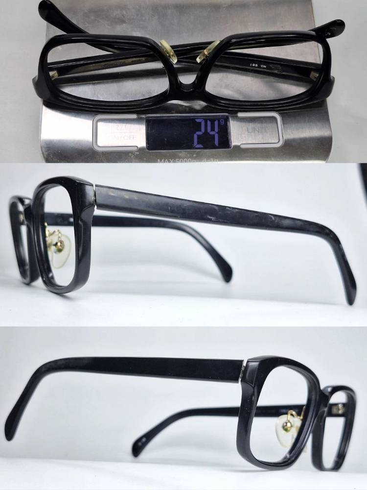 NO.561 안경테 안경 56mm 일본제 일제 뿔테 고급 일본 빈티지 빅사이즈 레트로 클래식 아이웨어 Y2K 복고 이미지