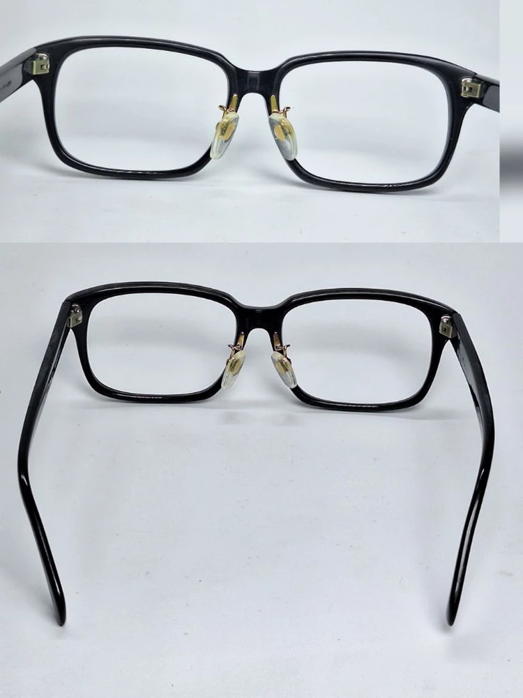 NO.561 안경테 안경 56mm 일본제 일제 뿔테 고급 일본 빈티지 빅사이즈 레트로 클래식 아이웨어 Y2K 복고 이미지